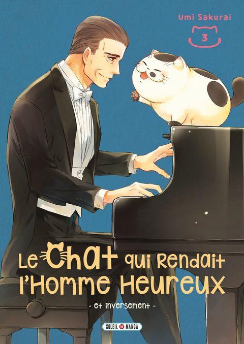 Couverture de l'album Le chat qui rendait l'homme heureux