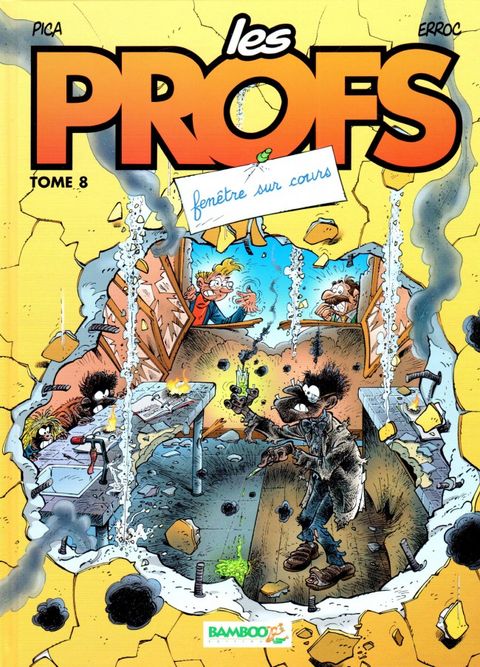 Couverture de l'album Les Profs tome 8 - Fenêtre sur Cours
