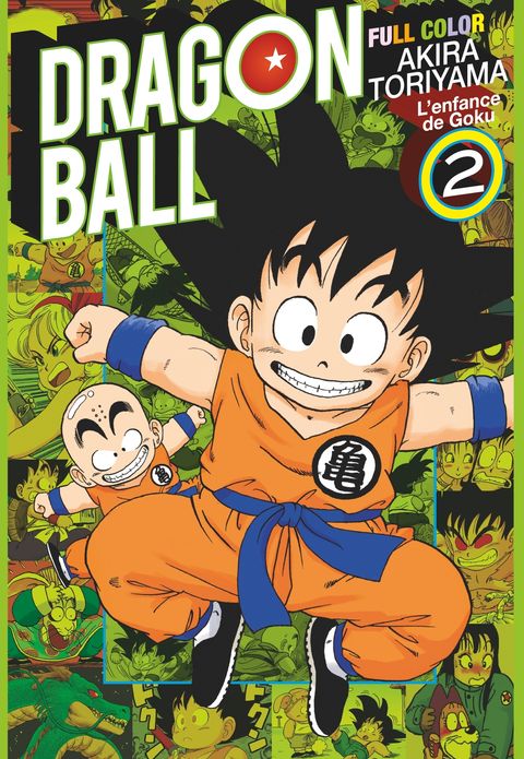Couverture de l'album Dragon Ball - Full Color - Cycle 1: L'Enfance de Goku