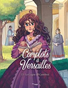 Couverture du premier album de la série Complot à Versailles