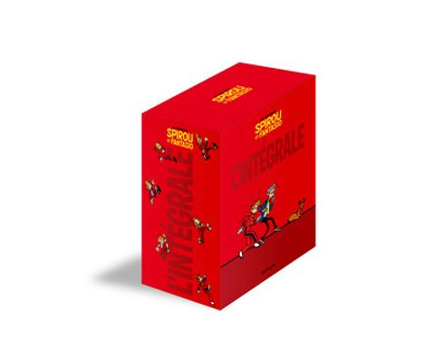 Couverture de l'album Spirou et Fantasio - coffret: 2 Int. (T1 à T53) - Spirou et Fantasio (Int. T1 à T53)