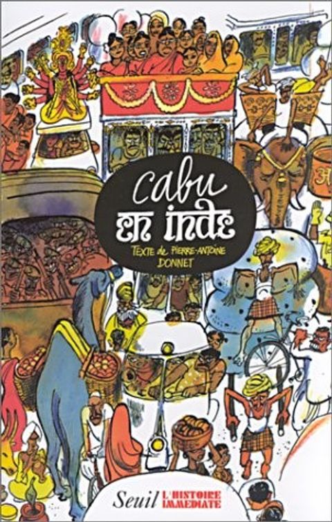Couverture de l'album Cabu en Inde