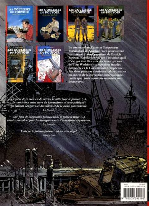 Aperçu de l'album Les Coulisses du Pouvoir tome 6 - Le Dossier Washford