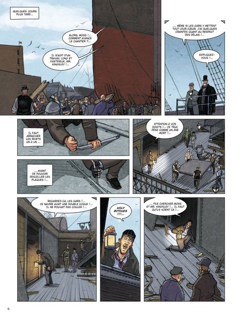Aperçu de l'album Special Branch tome 1 - L'Agonie du Léviathan