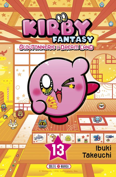 Couverture de l'album Kirby Fantasy - Gloutonnerie à DreamLand