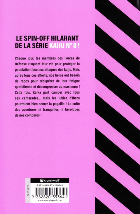 Aperçu de l'album Kaiju n°8 - Relax tome 2