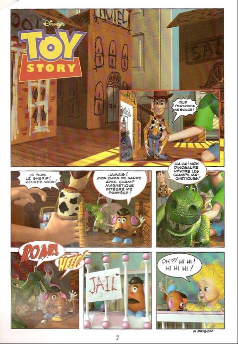Aperçu de l'album Toy Story, Bandes Dessinées
