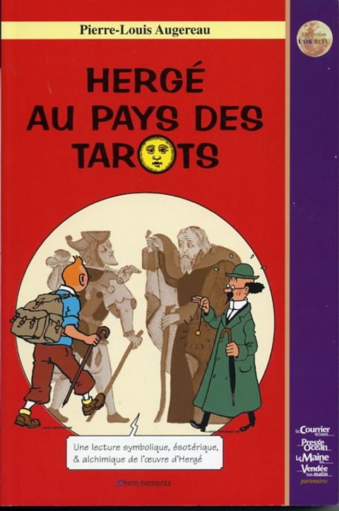 Couverture de l'album Hergé au pays des Tarots