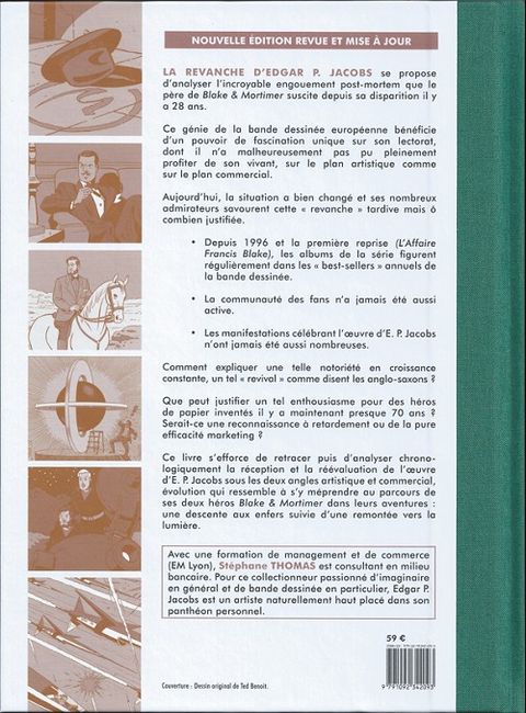 Aperçu de l'album Edgar P. Jacobs (AUT) tome 2012 - La revanche d'Edgar P. Jacobs