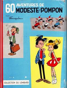 Couverture de l'album 60 aventures de Modeste et Pompon