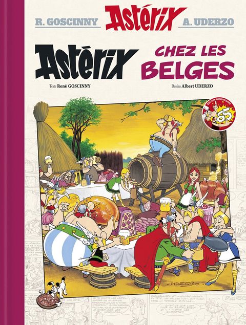 Couverture de l'album Astérix chez les Belges