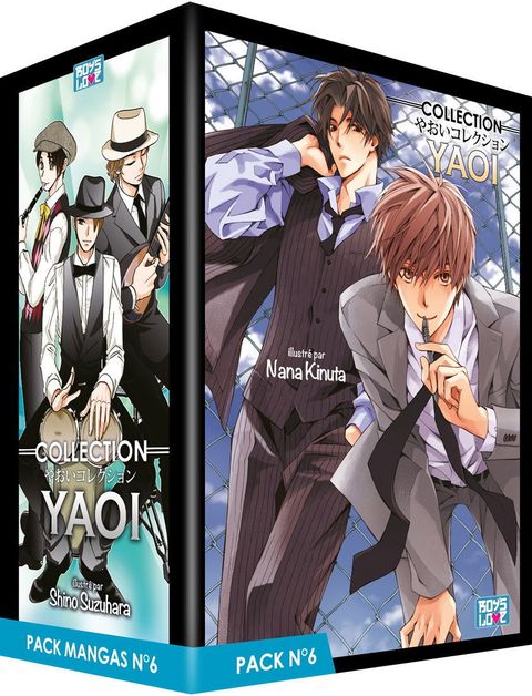 Couverture de l'album Pack Boy's Love - Pack 06 - 5 Mangas (Livres) - Yaoi
