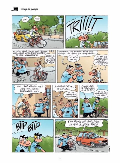 Aperçu de l'album Les Gendarmes tome 10 - Amendes à lire !