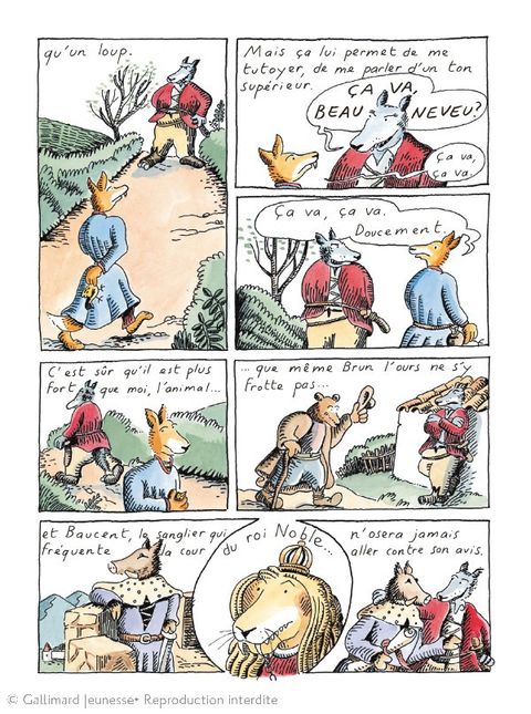 Aperçu de l'album Le Roman de Renart tome 1