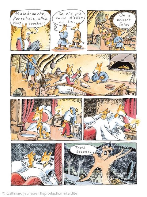 Aperçu de l'album Le Roman de Renart tome 1