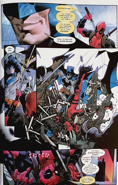 Aperçu de l'album DC/MARVEL Batman Deadpool - Batman/Deadpool