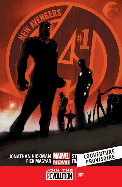 Couverture de l'album Avangers by Jonathan Hickman