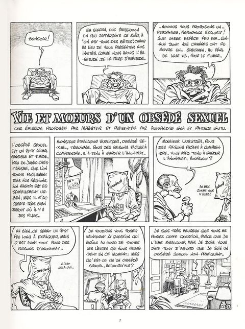 Aperçu de l'album Athanagor Wurlitzer Obsédé Sexuel tome 1 - Non Pratiquant