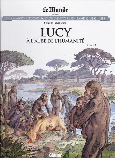 Couverture de l'album Lucy, à l'aube de l'humanité, tome 2