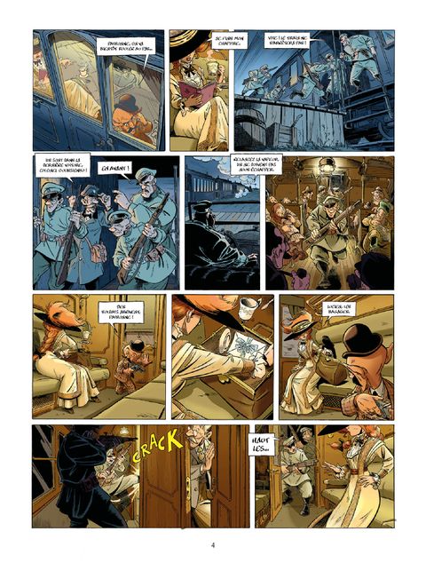 Aperçu de l'album Le Paris des Merveilles tome 1 - Les enchantements d'Ambremer 1/2