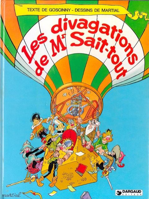 Couverture de l'album Divagations de Mr Sait-tout (Les)