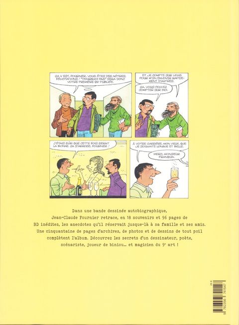 Aperçu de l'album Fournier, souvenirs d'un dessinateur heureux - Fournier, ma vie de rêves 