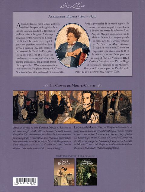Aperçu de l'album Le Comte de Monte-Cristo d'Alexandre Dumas tome 2