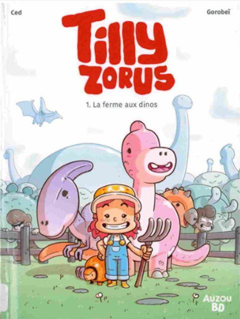 Couverture de l'album La ferme aux dinos