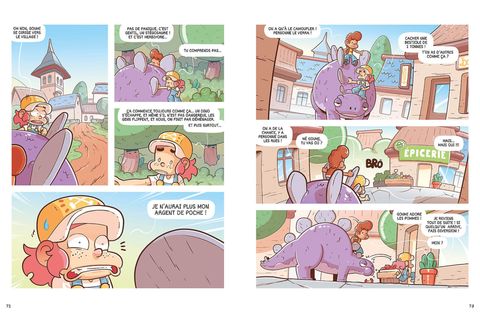 Aperçu de l'album Tilly Zorus tome 1 - La ferme aux dinos