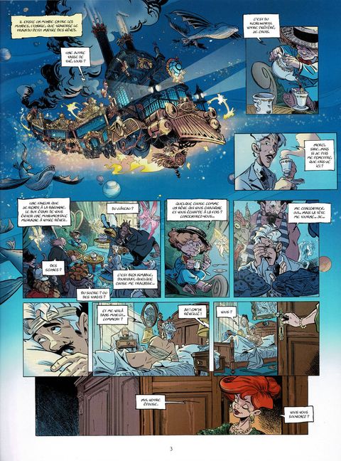 Aperçu de l'album Le Paris des Merveilles tome 2 - Les enchantements d'Ambremer 2/2