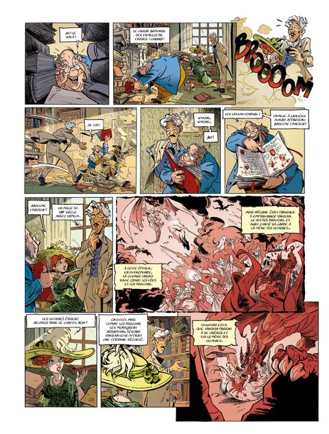 Aperçu de l'album Le Paris des Merveilles tome 2 - Les enchantements d'Ambremer 2/2