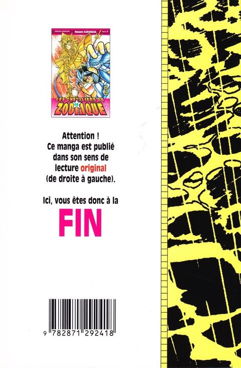 Aperçu de l'album Les Chevaliers du Zodiaque tome 14