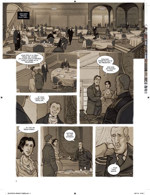 Aperçu de l'album Special Branch tome 3 - La Mort du Léviathan