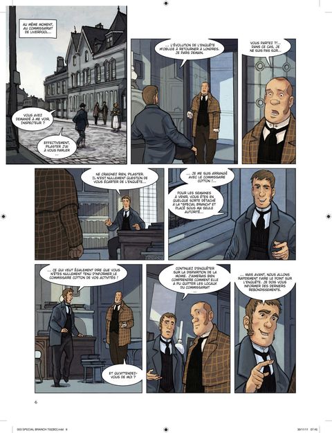Aperçu de l'album Special Branch tome 3 - La Mort du Léviathan