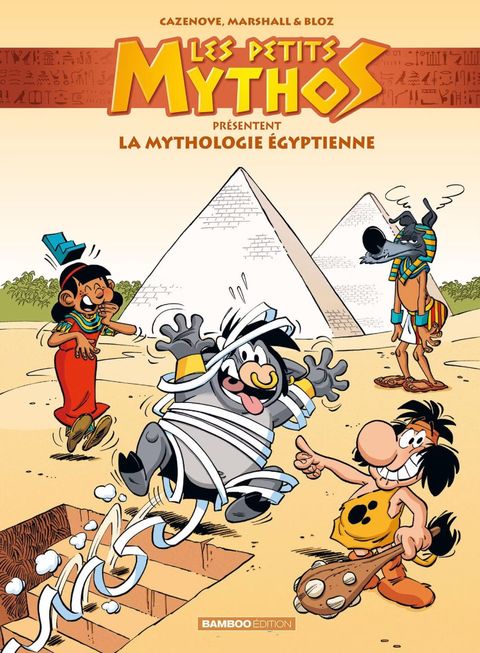 Couverture de l'album Les petits mythos présentent... tome 3 - La mythologie égyptienne