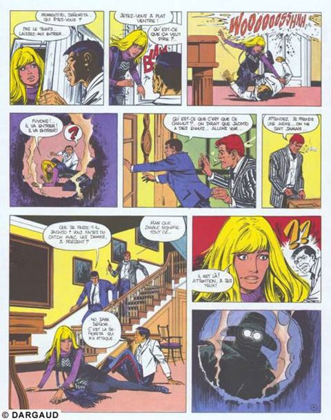 Aperçu de l'album Bob Morane 2 (Dargaud) tome 13 - Les Yeux du Brouillard