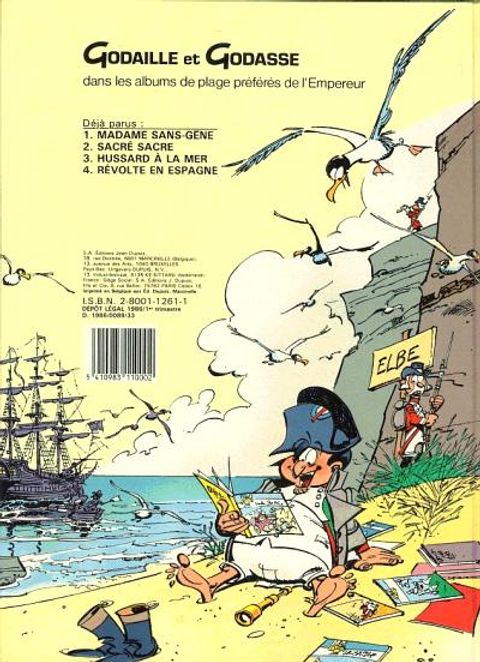 Aperçu de l'album Godaille et Godasse tome 4 - Révolte en Espagne