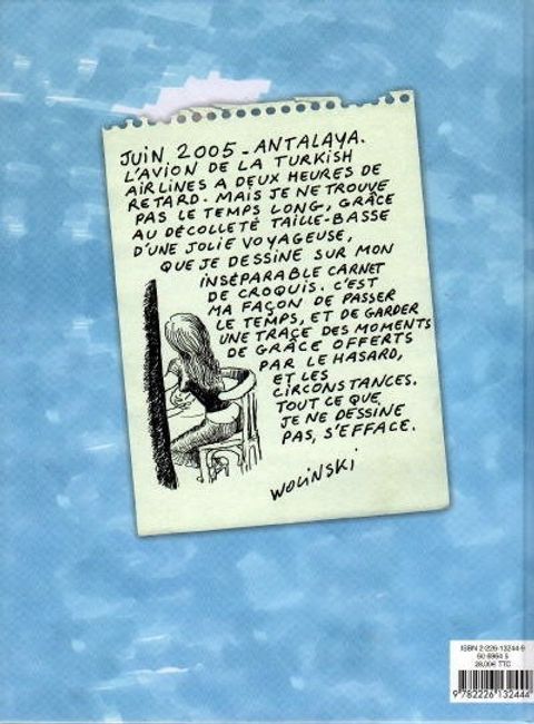 Aperçu de l'album Wolinski (Divers) tome 2006 - Wolinski - Carnets de voyages
