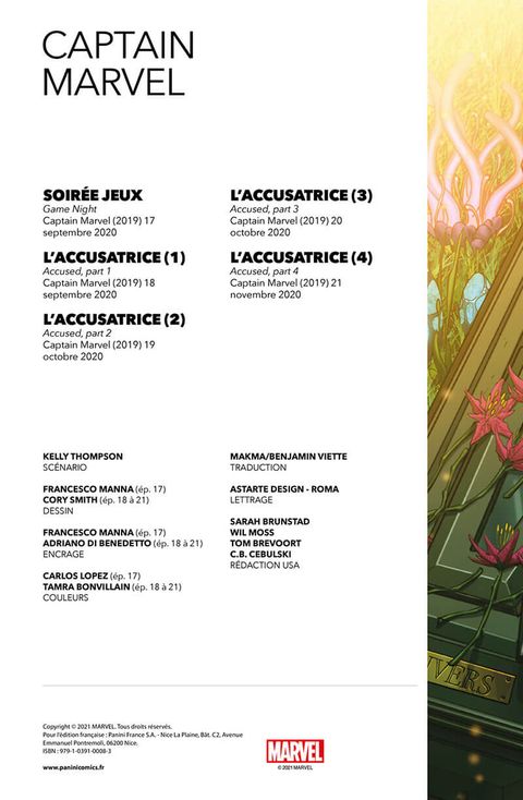 Aperçu de l'album Captain Marvel tome 4 - L'Accusatrice