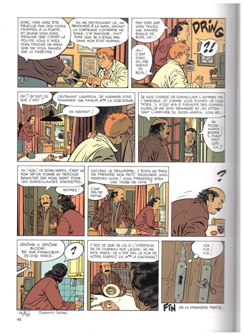 Aperçu de l'album Jérôme K. Jérôme Bloche tome 15 - La comtesse