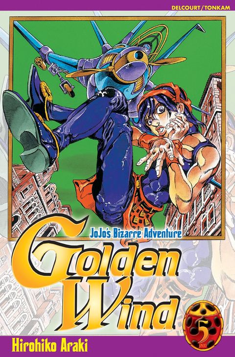 Couverture de l'album Jojo's Bizarre Adventure 5 - Golden Wind