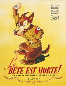 Couverture de l'album La Guerre mondiale chez les Animaux