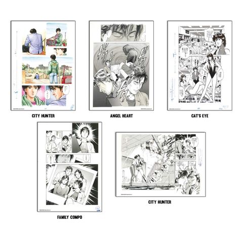 Couverture de l'album Facsimilés Tsukasa Hôjô