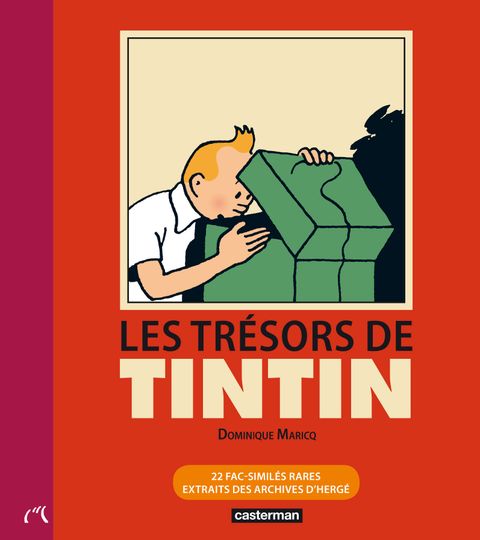 Couverture de l'album Les trésors de Tintin (22 fac-similés rares extraits des archives d'Hergé)