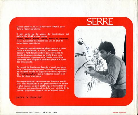 Aperçu de l'album Serre (One-shot) tome 1972 - Humour Noir et Hommes en Blanc