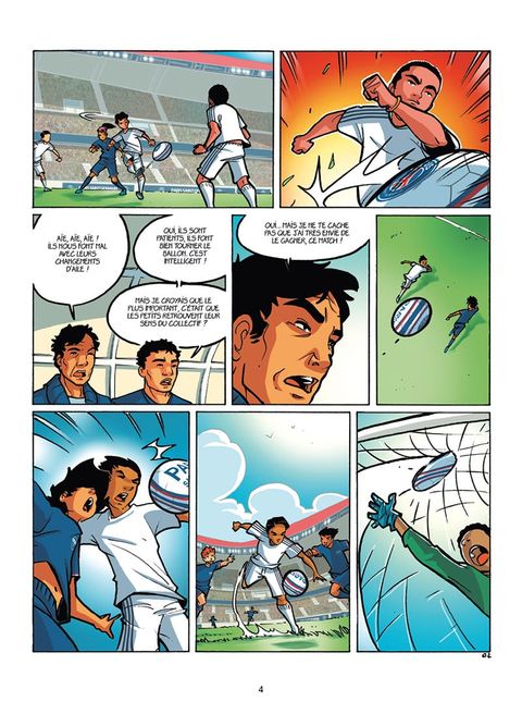 Aperçu de l'album Psg Academy tome 4 - Matchs Décisifs