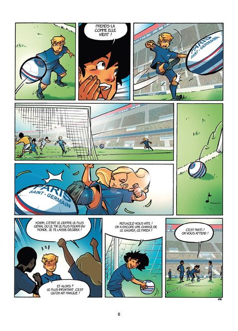 Aperçu de l'album Psg Academy tome 4 - Matchs Décisifs