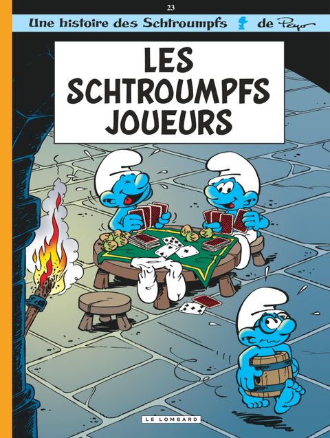 Couverture de l'album Les Schtroumpfs joueurs