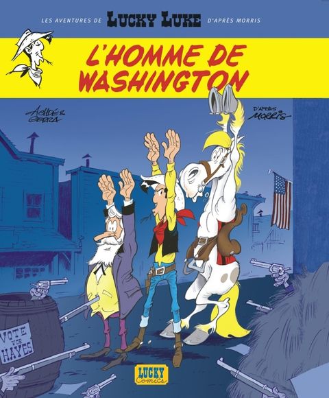 Couverture de l'album L'homme de Washington