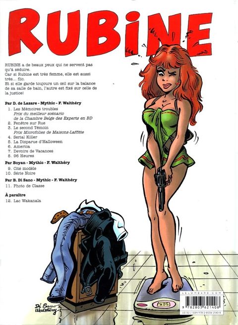 Aperçu de l'album Rubine tome 11 - Photo de Classe